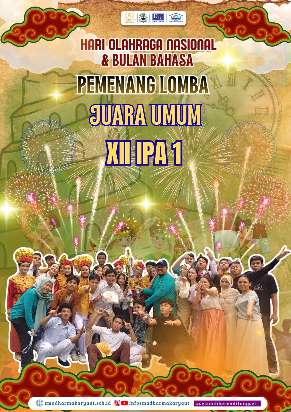 HAORNAS DAN BULAN BAHASA SMA DHARMA KARYA UT 2025